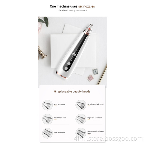 Electric Suction Blackhead Remover Vacuum Pore Cleaner